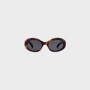 Celine Triomphe 01 In Acetate Güneş Gözlüğü Kahverengi | CL-592380