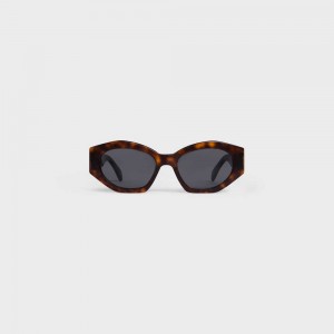 Celine Triomphe 08 In Acetate Güneş Gözlüğü Kırmızı | CL-592408