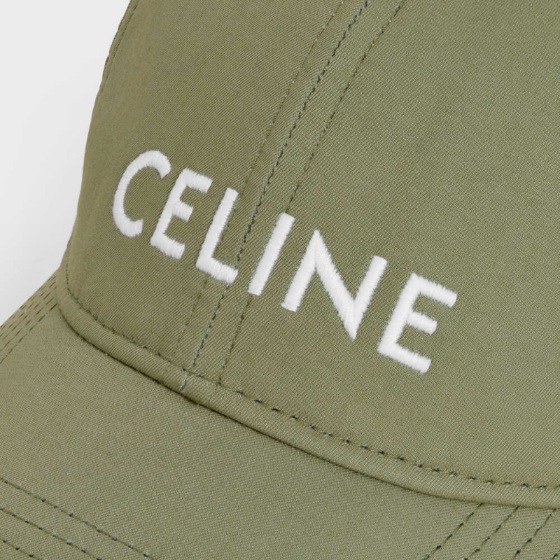 Celine Baseball In Pamuklu Şapka Hardal Sarısı | CL-592364