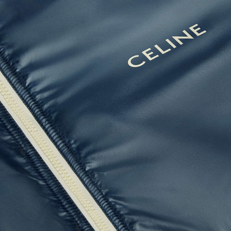 Celine Blouson In Hafif Naylon Blousons Lacivert | CL-591960