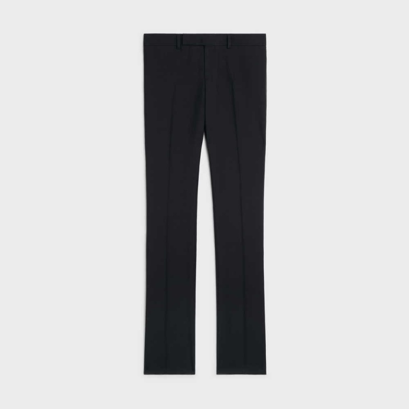 Celine Dylan Tux In Mohair And Silk Pantolon Siyah | CL-592734