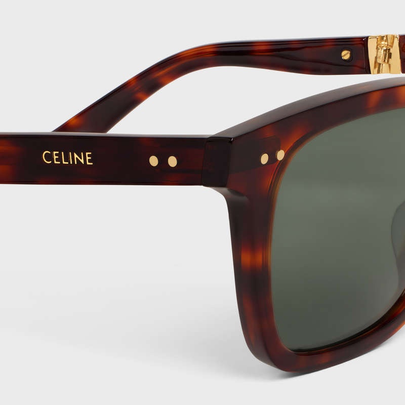 Celine Frame 44 In Acetate With Metal Güneş Gözlüğü Kırmızı | CL-591735