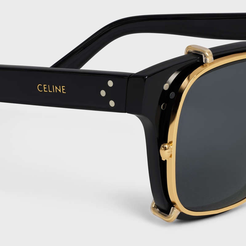 Celine Frame 51 In Acetate With Metal Güneş Gözlüğü Siyah | CL-591731