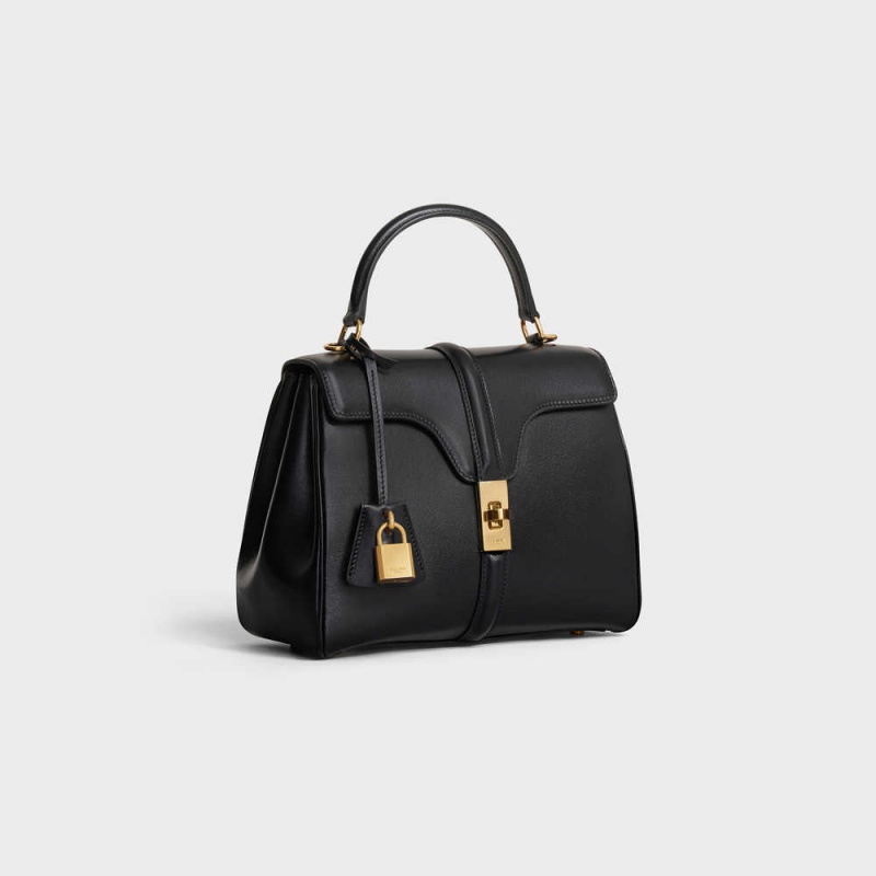 Celine Small Bag In Satinated Calfskin 16 Siyah | CL-593275