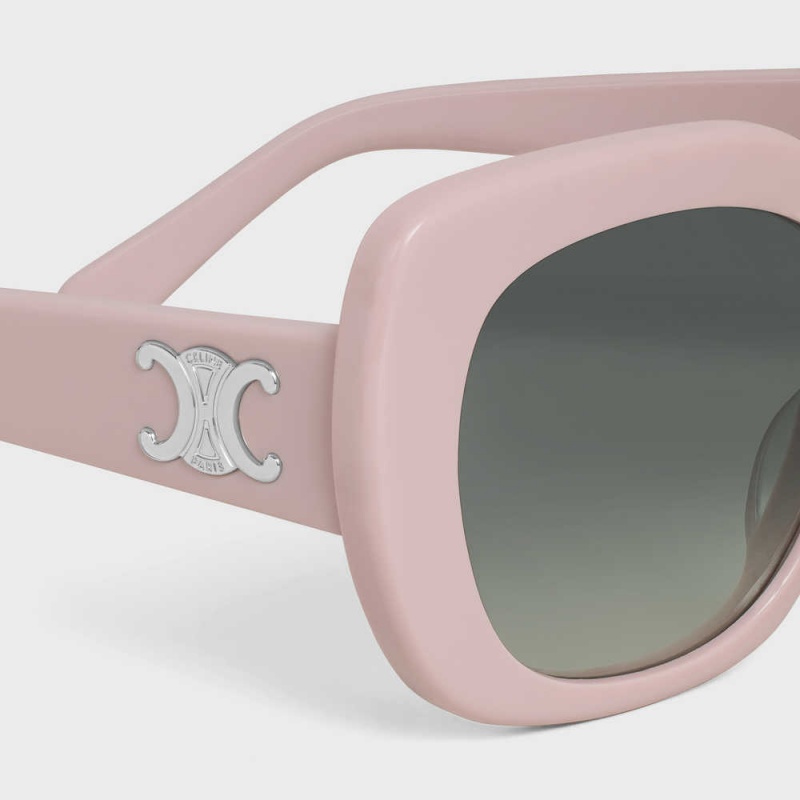 Celine Triomphe 06 In Acetate Güneş Gözlüğü Pembe | CL-592385