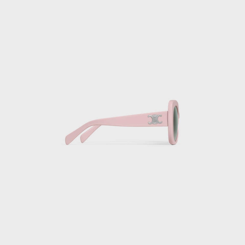 Celine Triomphe 06 In Acetate Güneş Gözlüğü Pembe | CL-592385